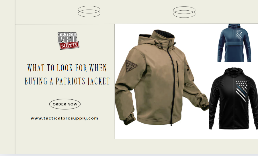What to Look for When Buying a Patriots Jacket