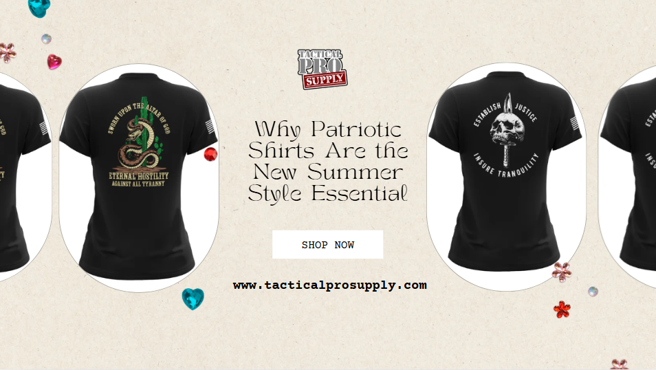 Why Patriotic Shirts Are the New Summer Style Essential