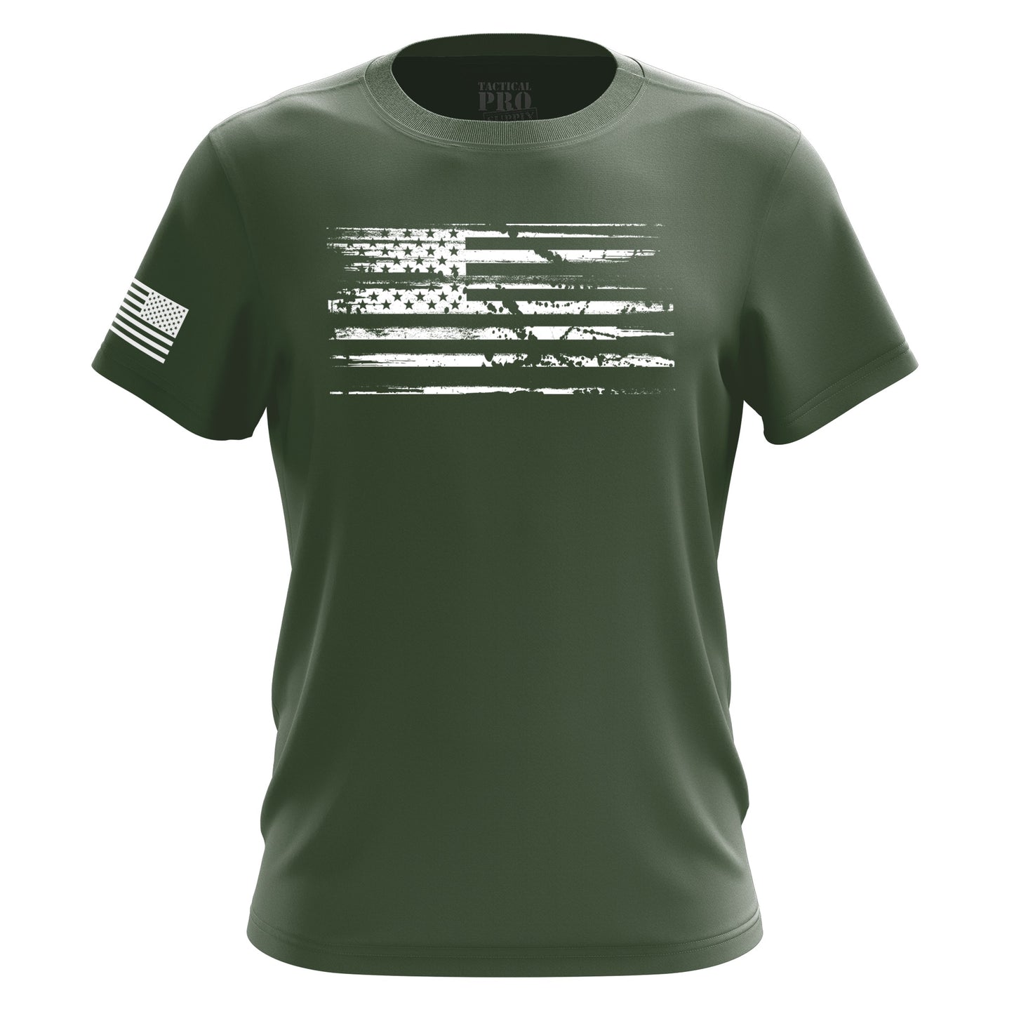 U.S.A Flag - White