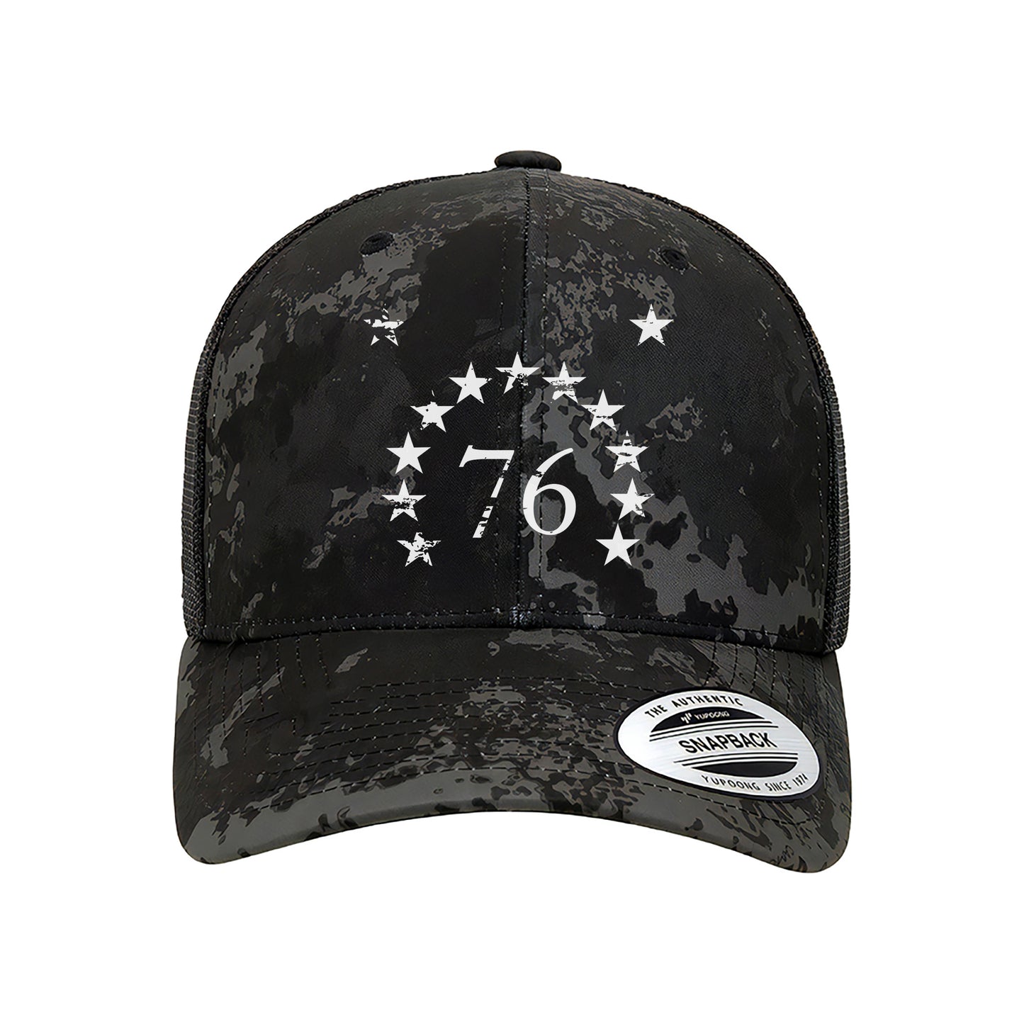 Black Camo - 1776 Stars
