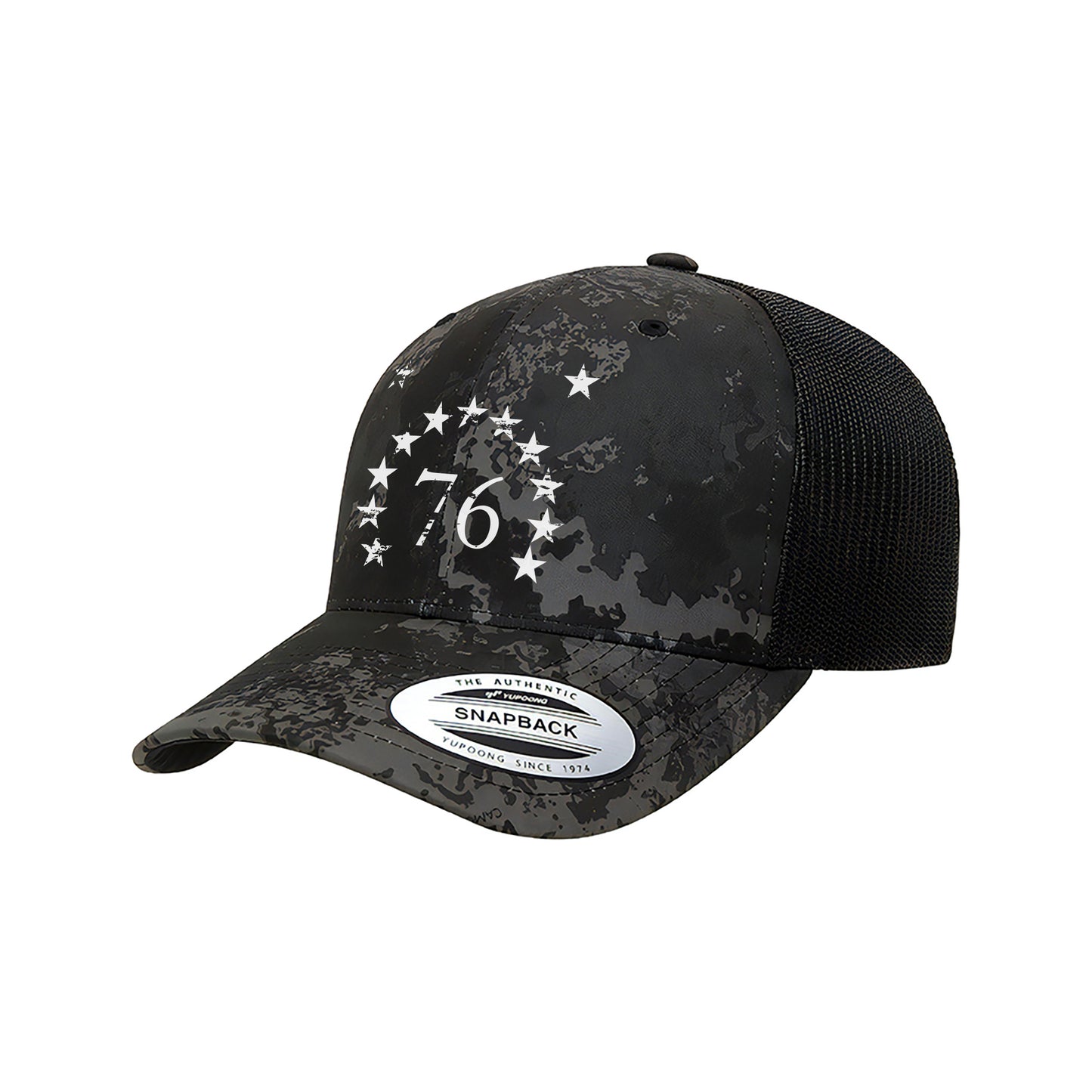 Black Camo - 1776 Stars