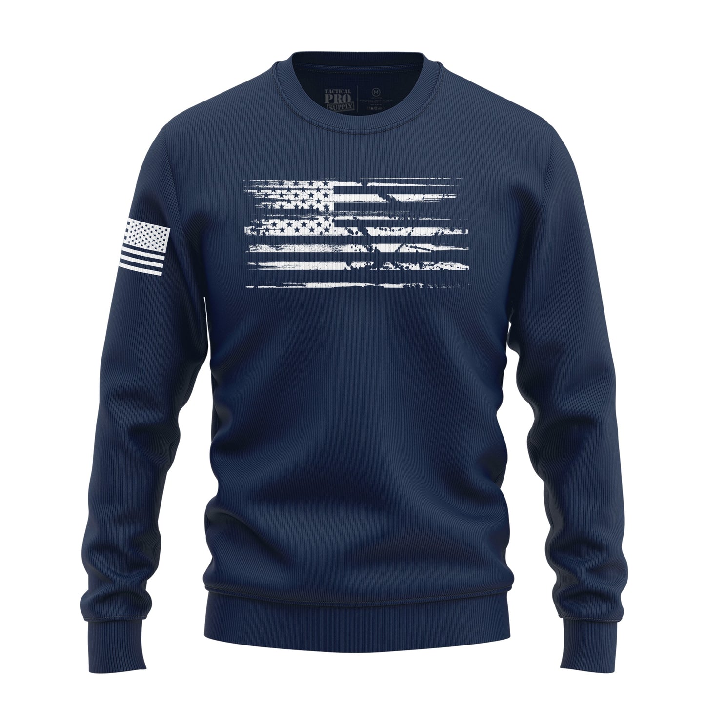 U.S.A Flag - White