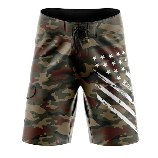Desert Camo White Crest