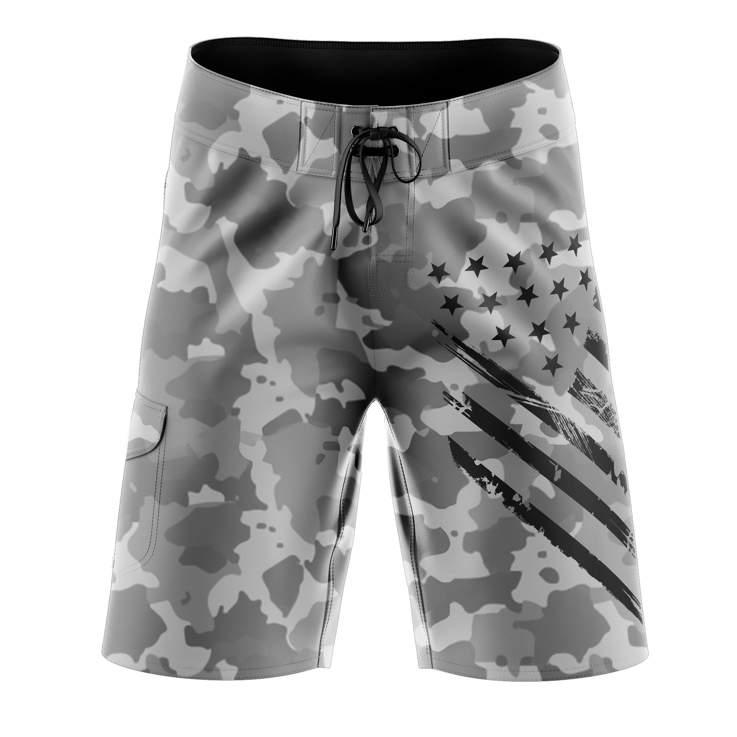Gray Camo Black Crest