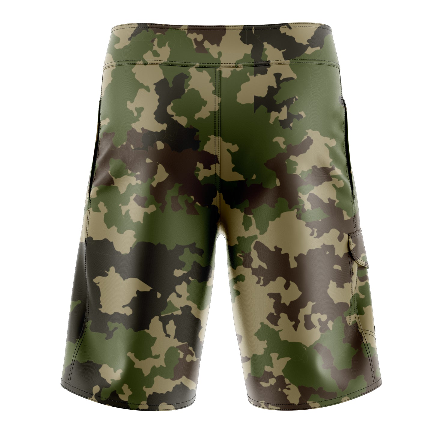 Marine Camo White Crest