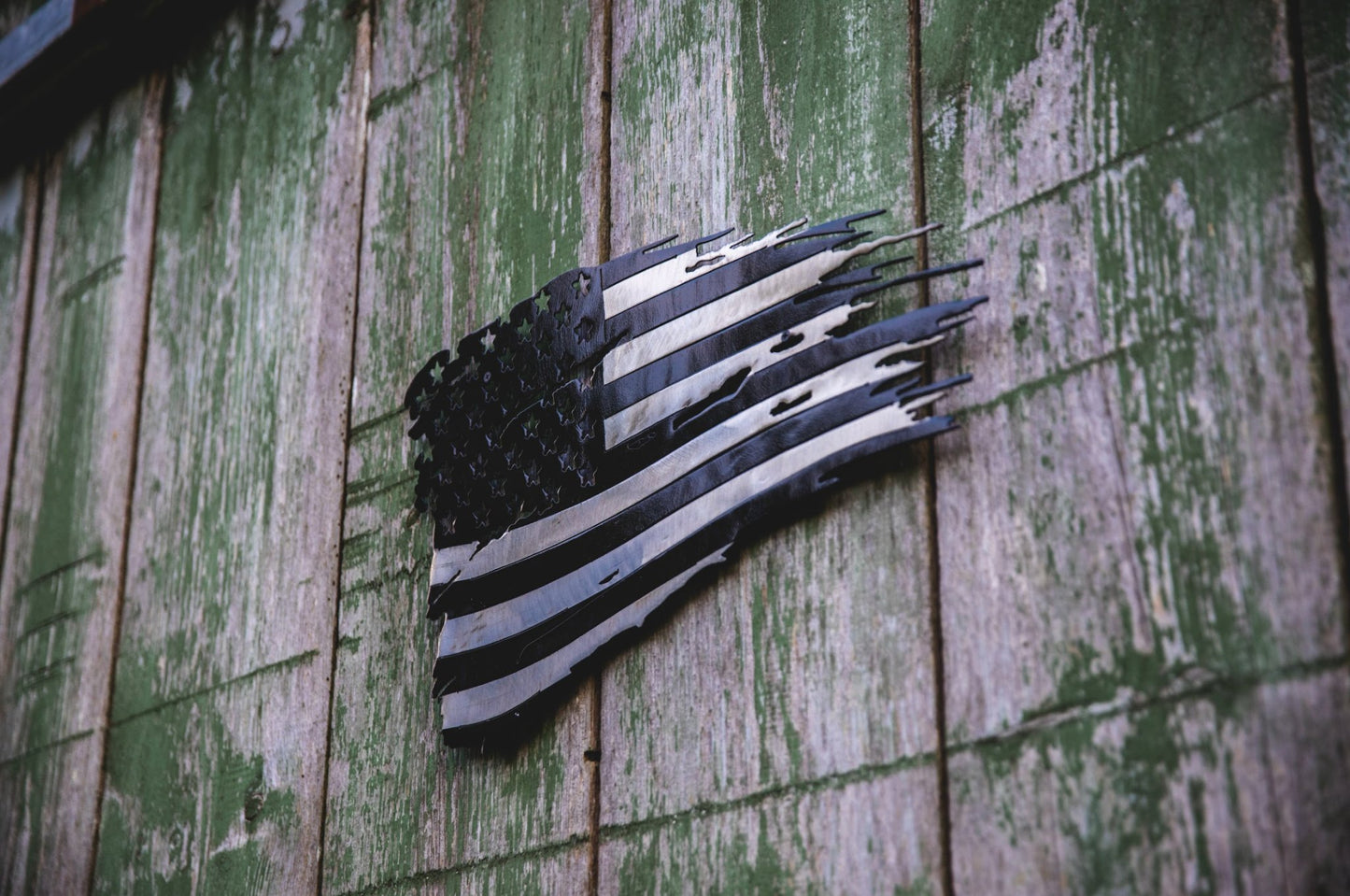U.S.A Steel Flag - Tactical Pro Supply, LLC