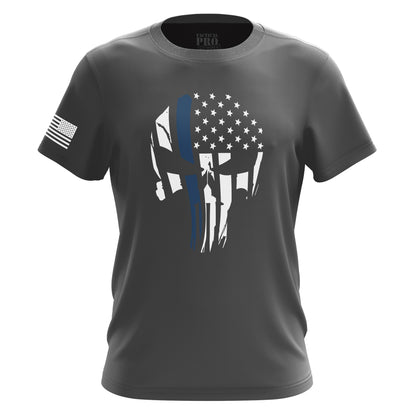 Punisher Flag Blue Line