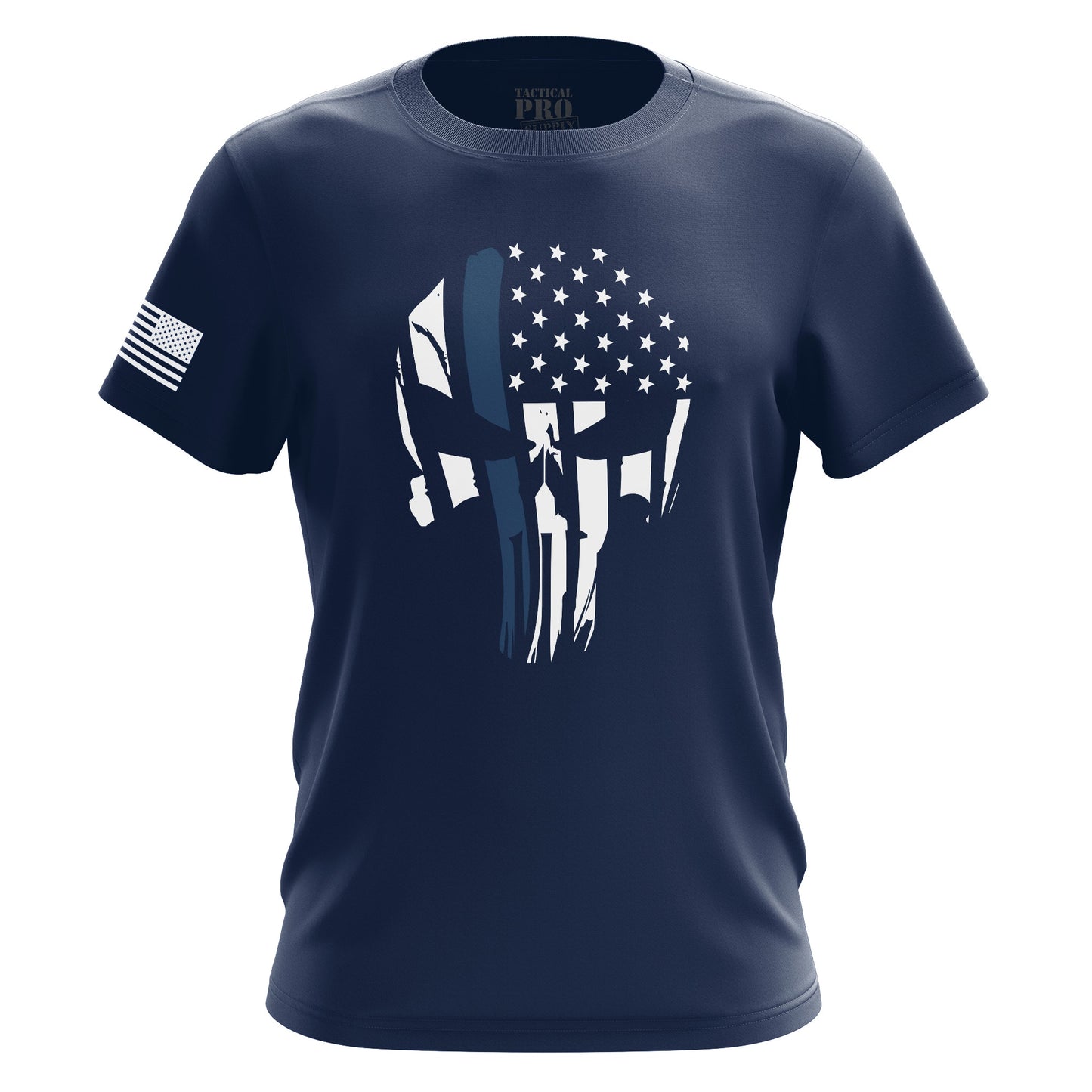 Punisher Flag Blue Line