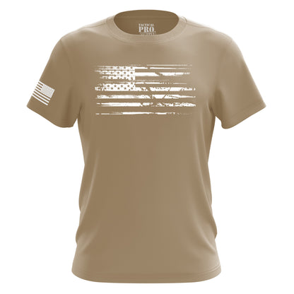 U.S.A Flag - White
