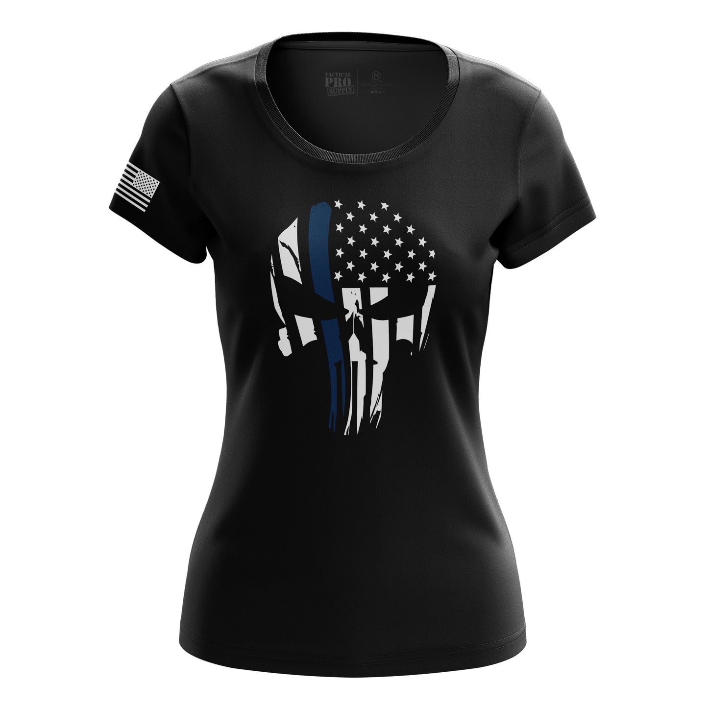 Punisher Flag Blue Line