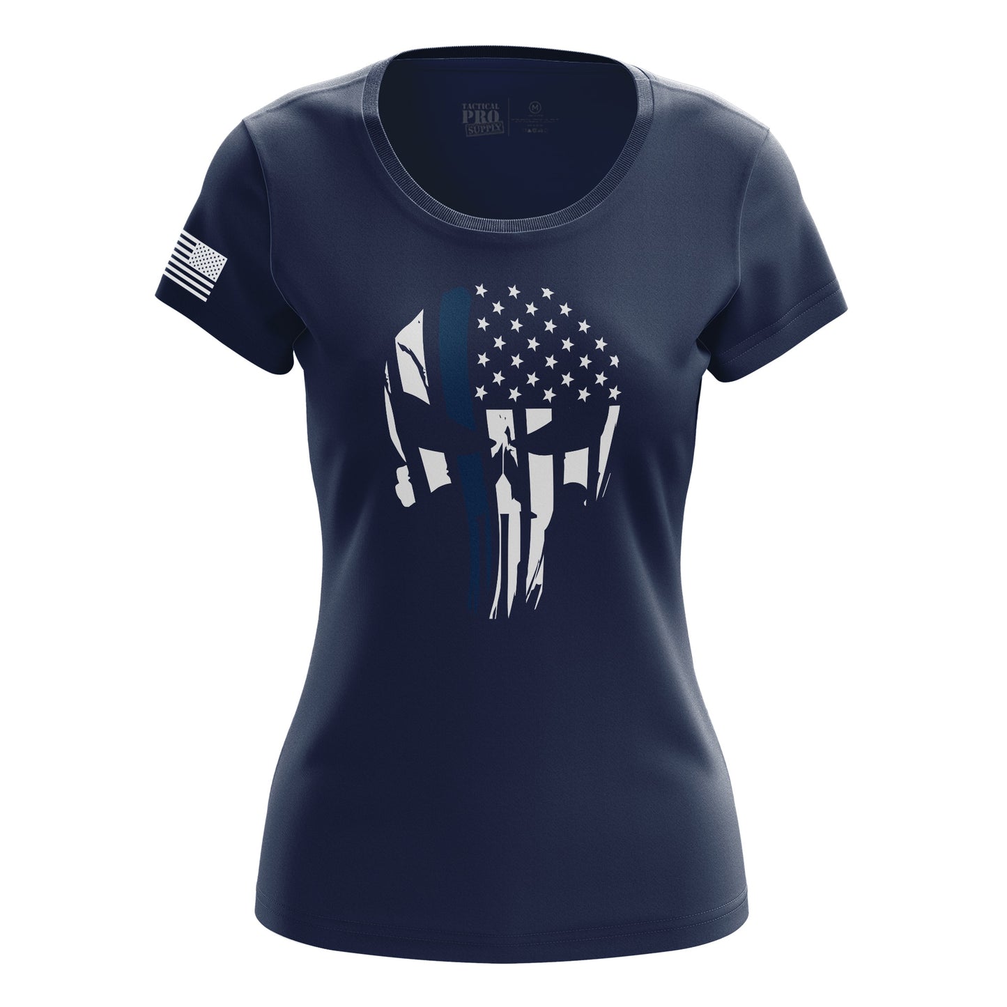 Punisher Flag Blue Line
