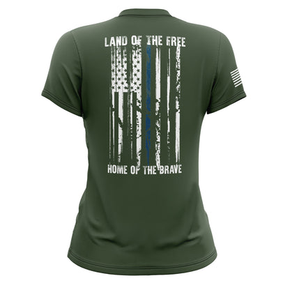 Land of the Free - Blue Line