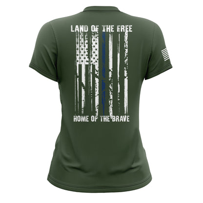 Land of the Free - Blue Line