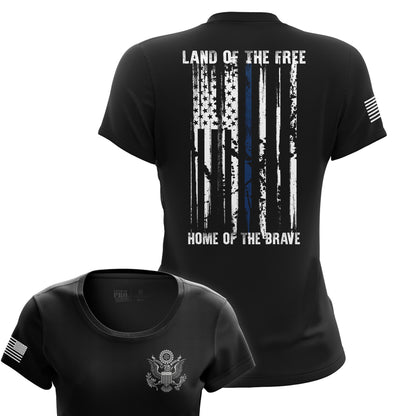 Land of the Free - Blue Line