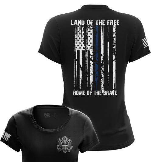 Land of the Free - Blue Line