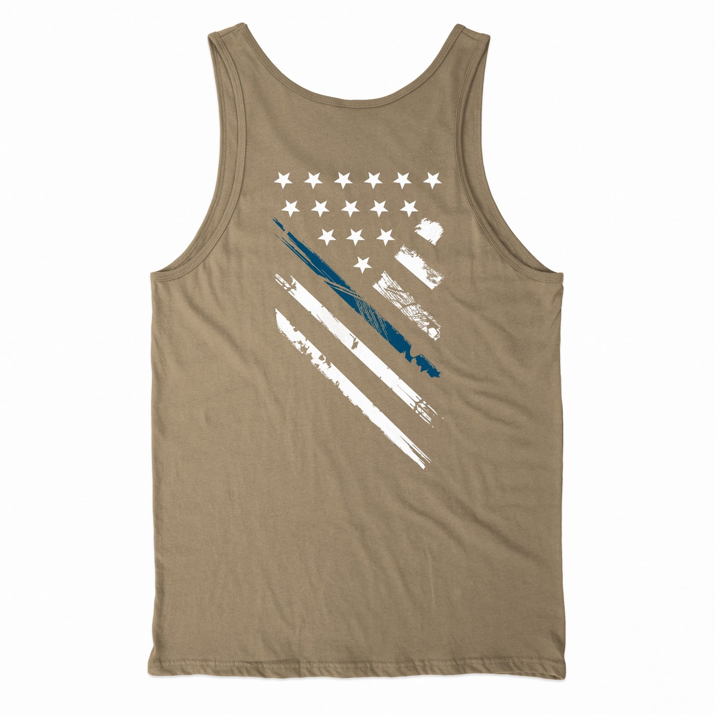 Blue Line Crest Flag