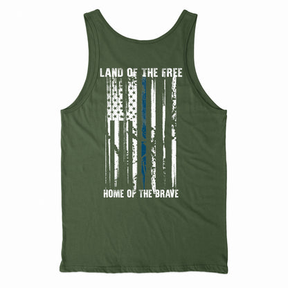 Land of the Free - Blue Line