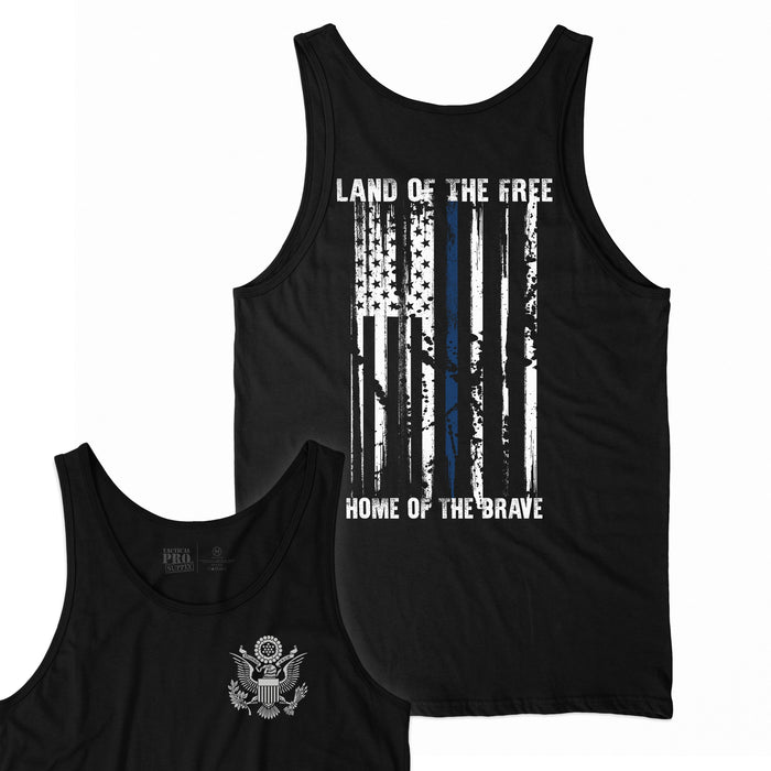 Land of the Free - Blue Line