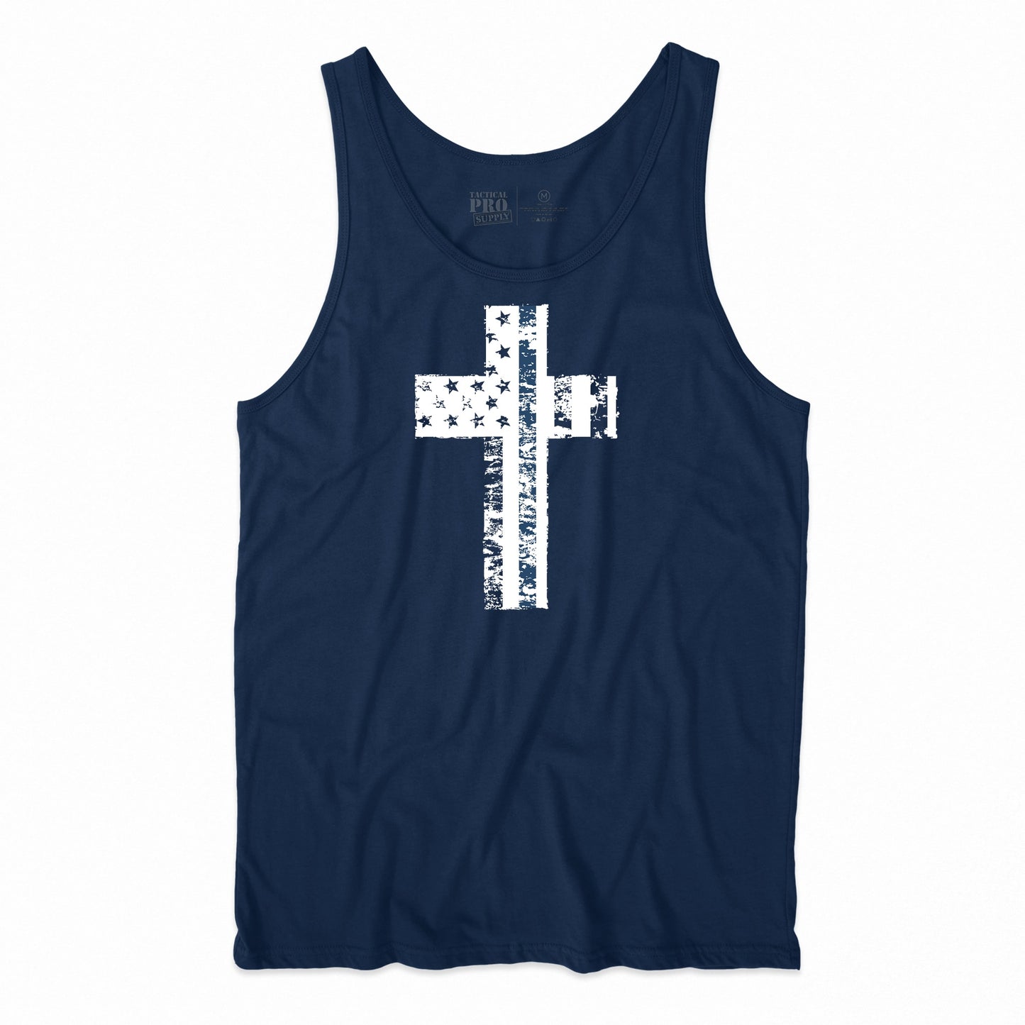 Cross Flag Blue Line