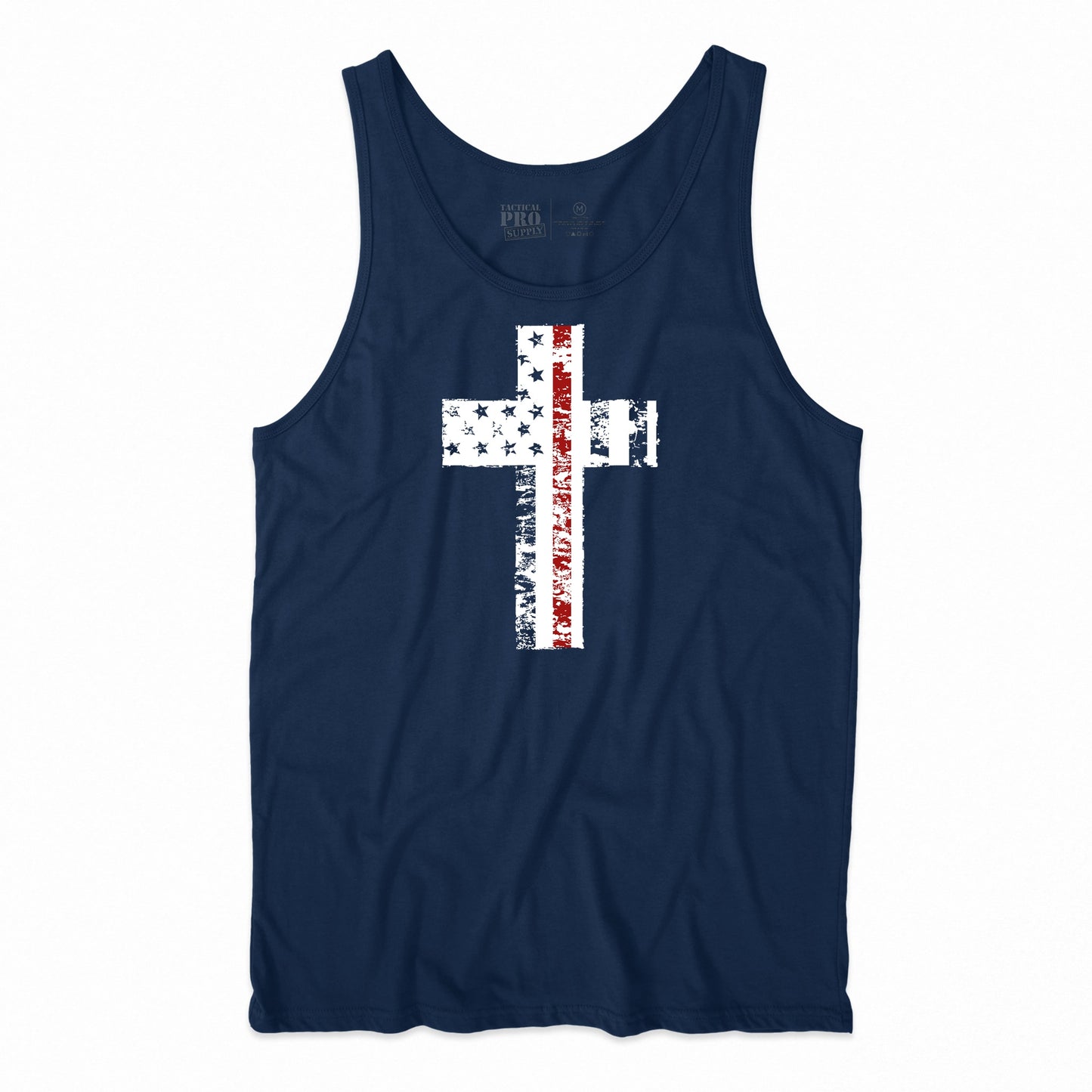 Cross Flag Red Line