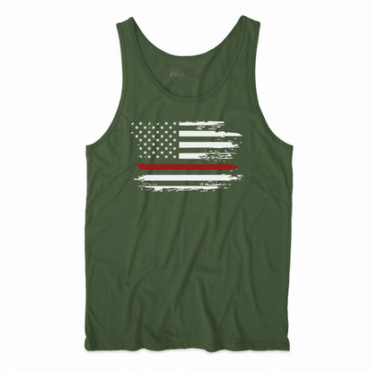 Distressed Flag Red Line