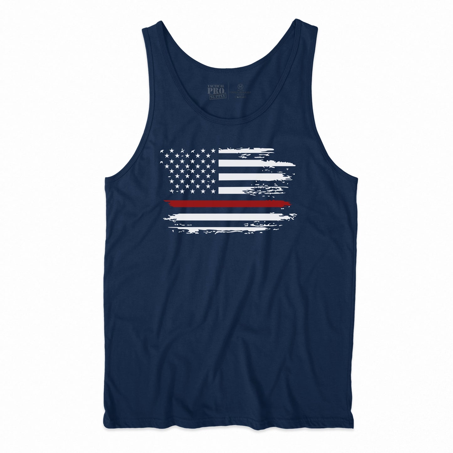 Distressed Flag Red Line
