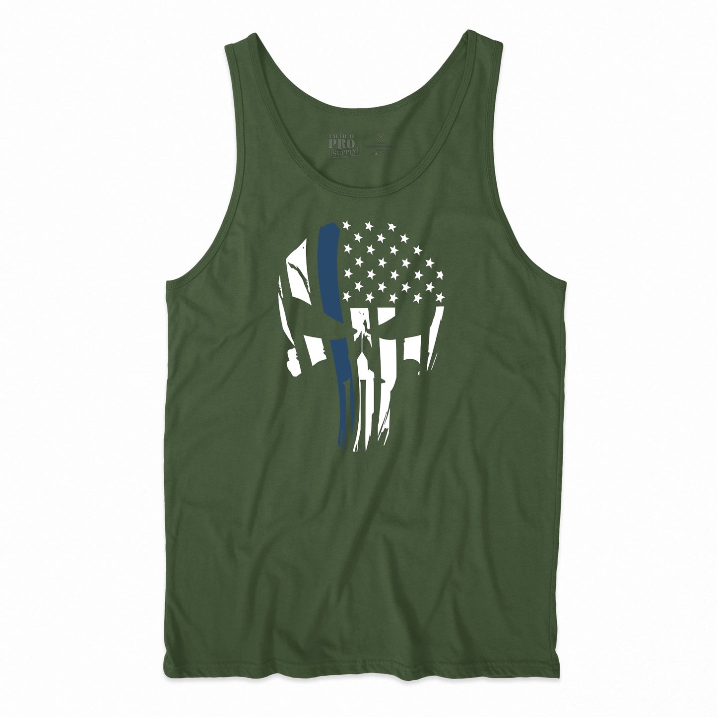 Punisher Flag Blue Line