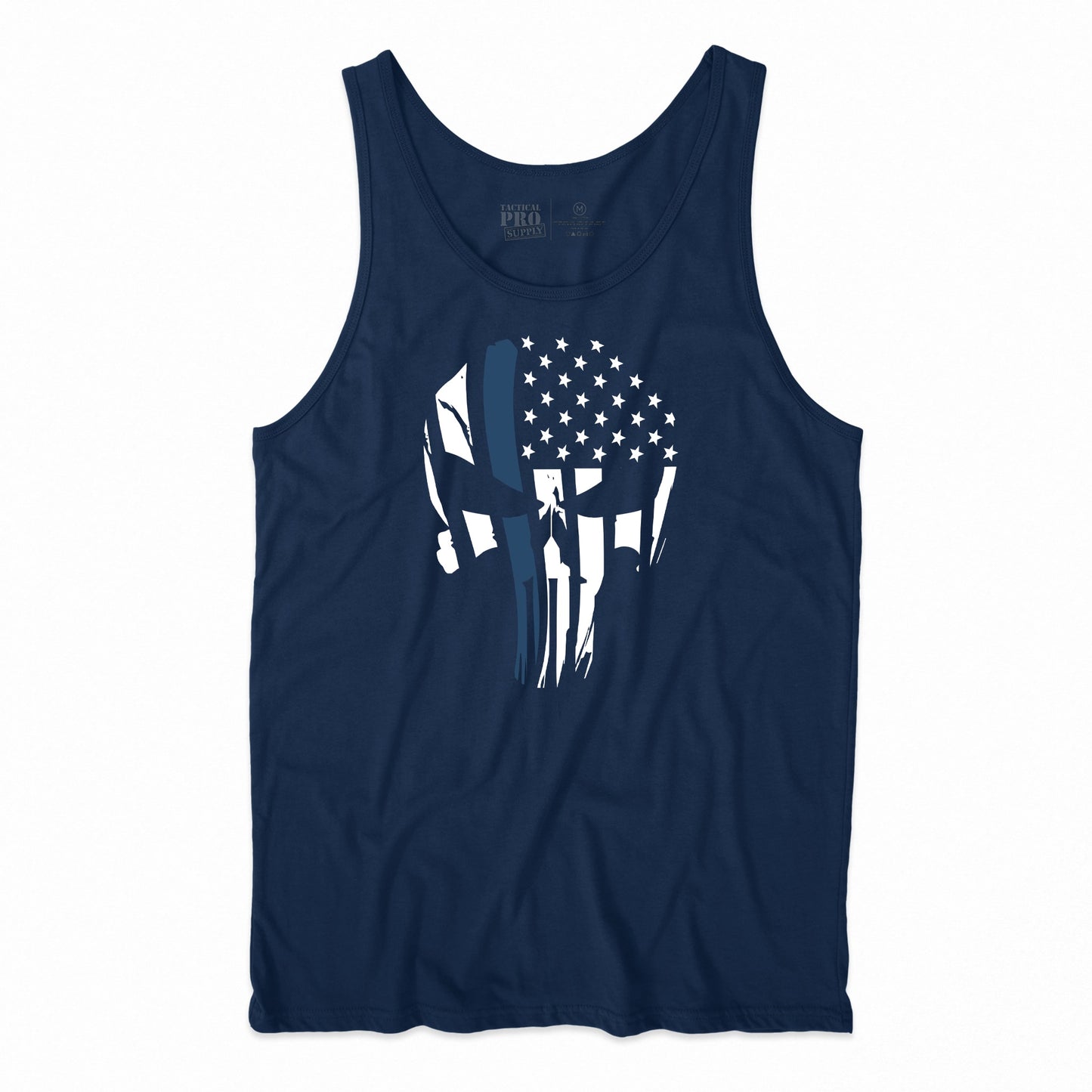 Punisher Flag Blue Line