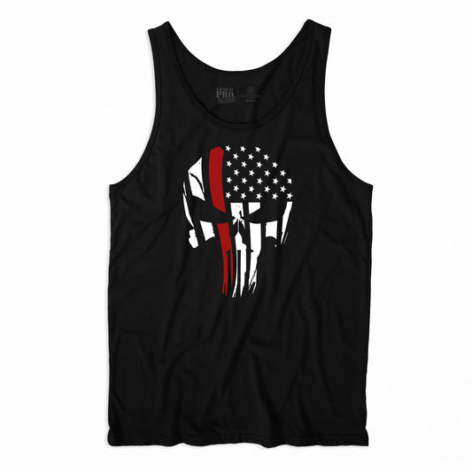 Punisher Flag Red Line