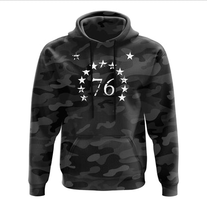 Black Camo - 1776 Stars