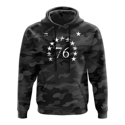 Black Camo - 1776 Stars