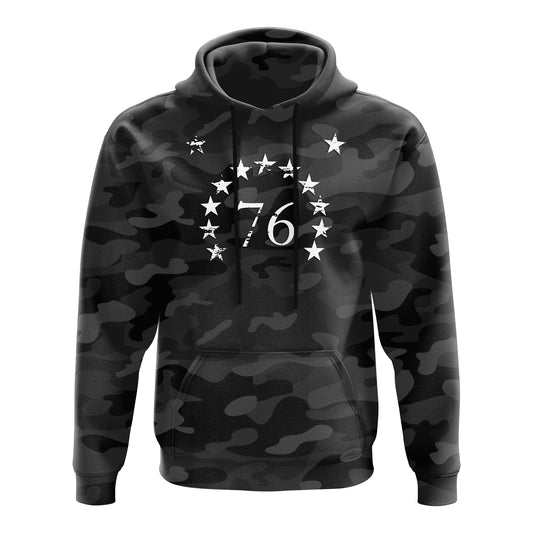 Black Camo - 1776 Stars