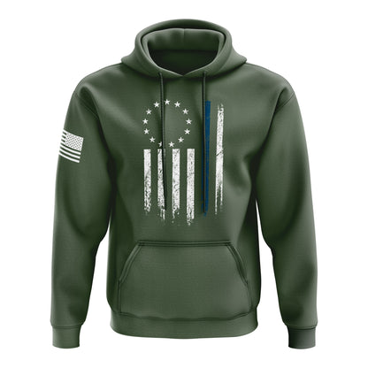 Betsy Ross Blue Line