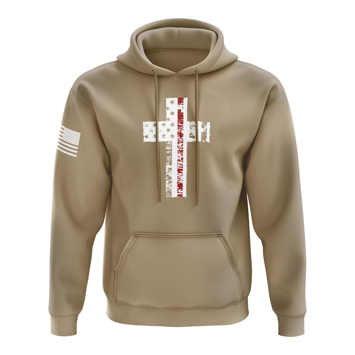 Cross Flag Red Line