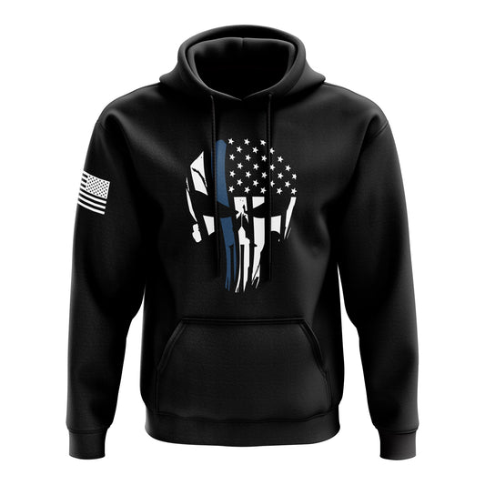 Punisher Flag Blue Line
