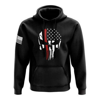 Punisher Flag Red Line