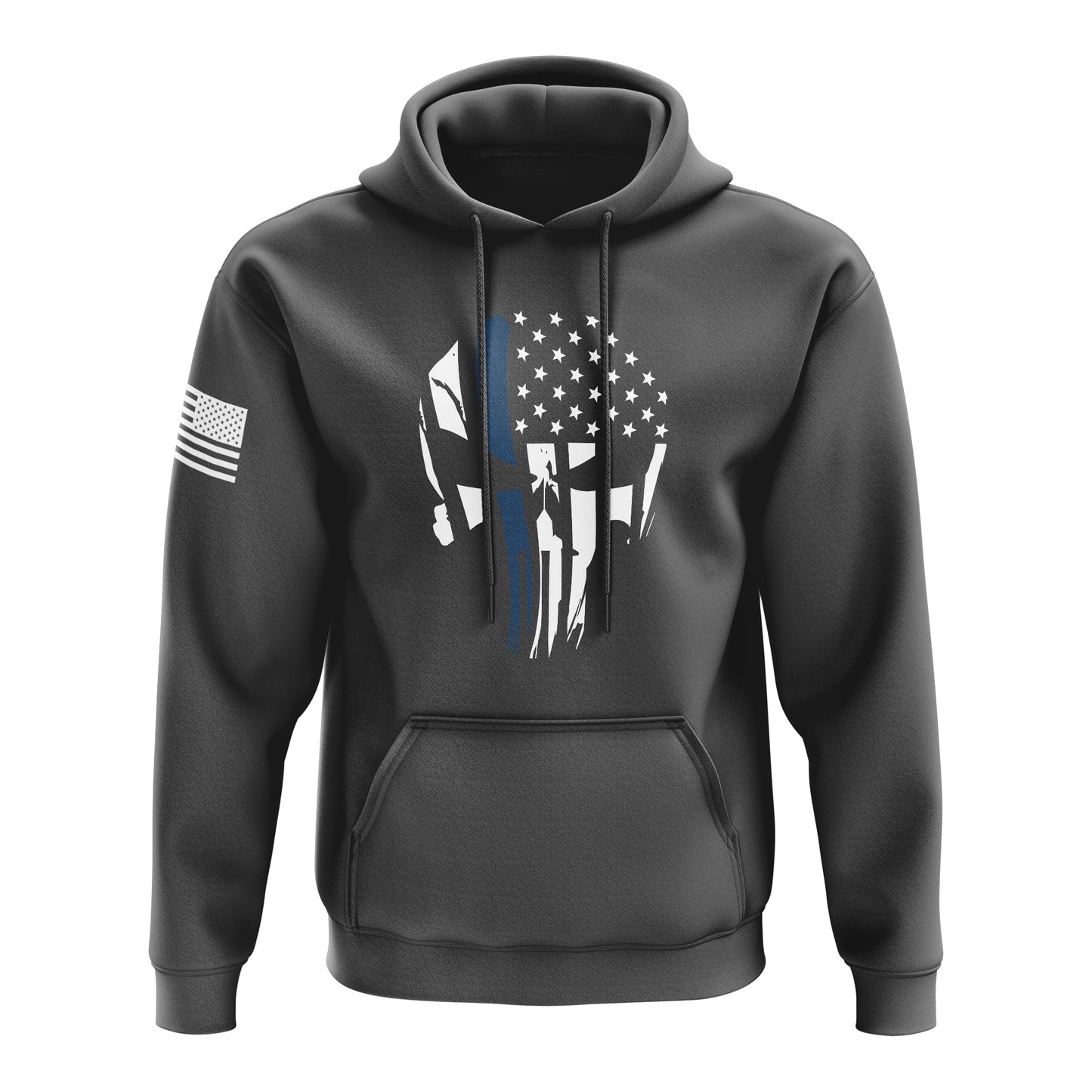 Punisher Flag Blue Line