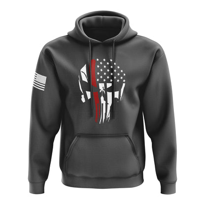 Punisher Flag Red Line