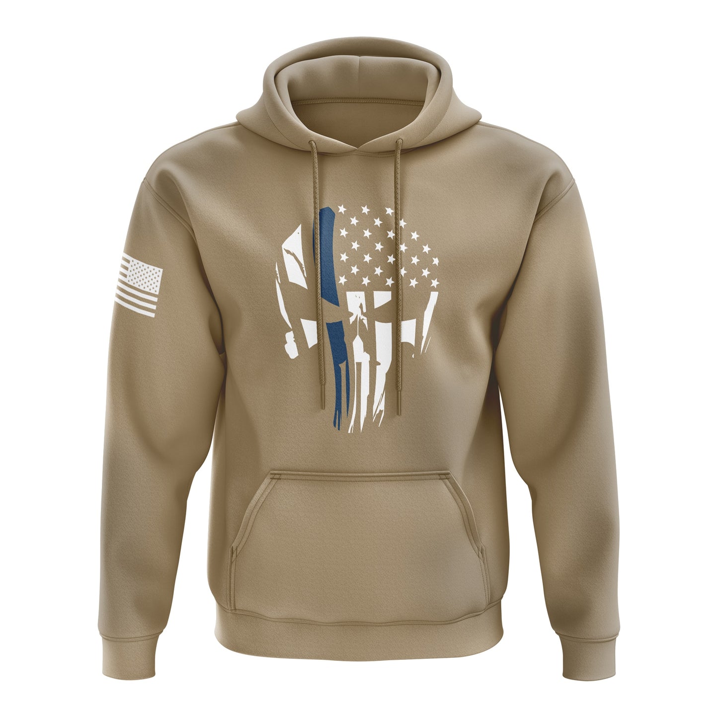 Punisher Flag Blue Line