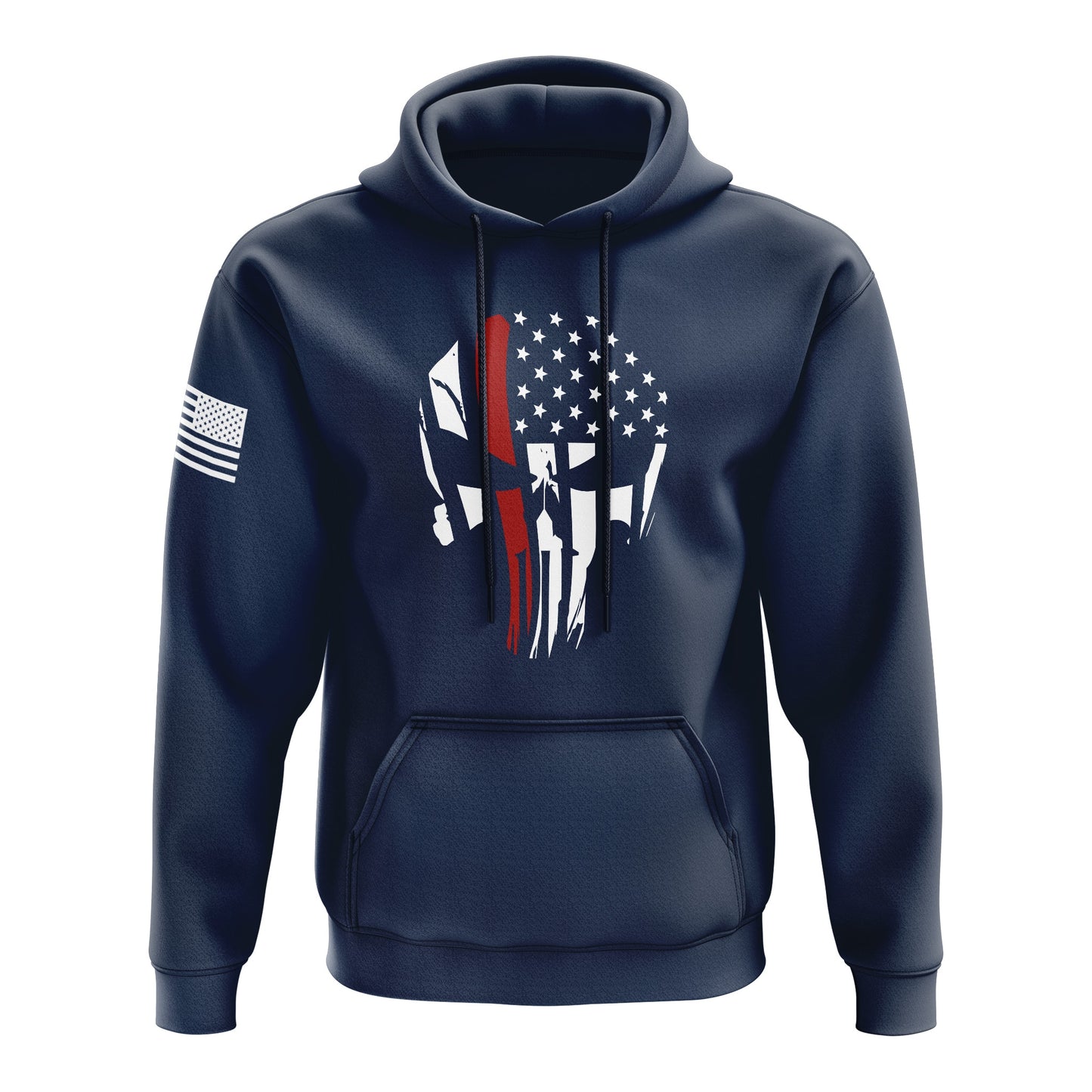 Punisher Flag Red Line