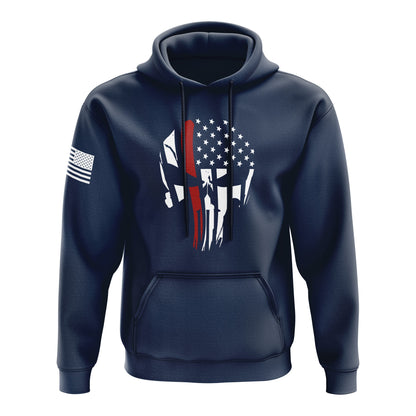Punisher Flag Red Line
