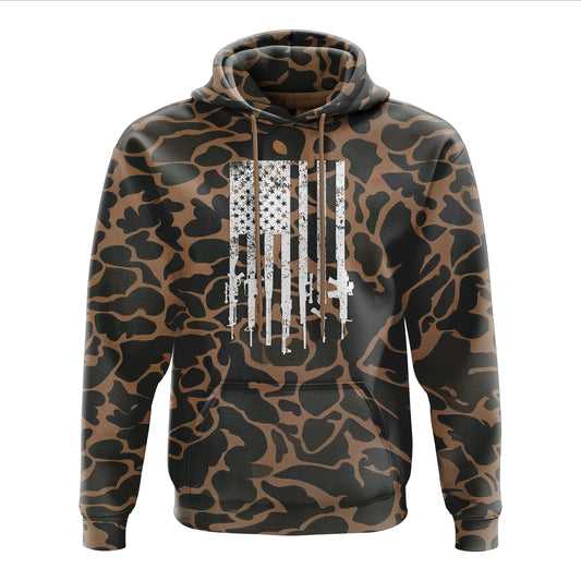 Duck Camo - Rifle Flag