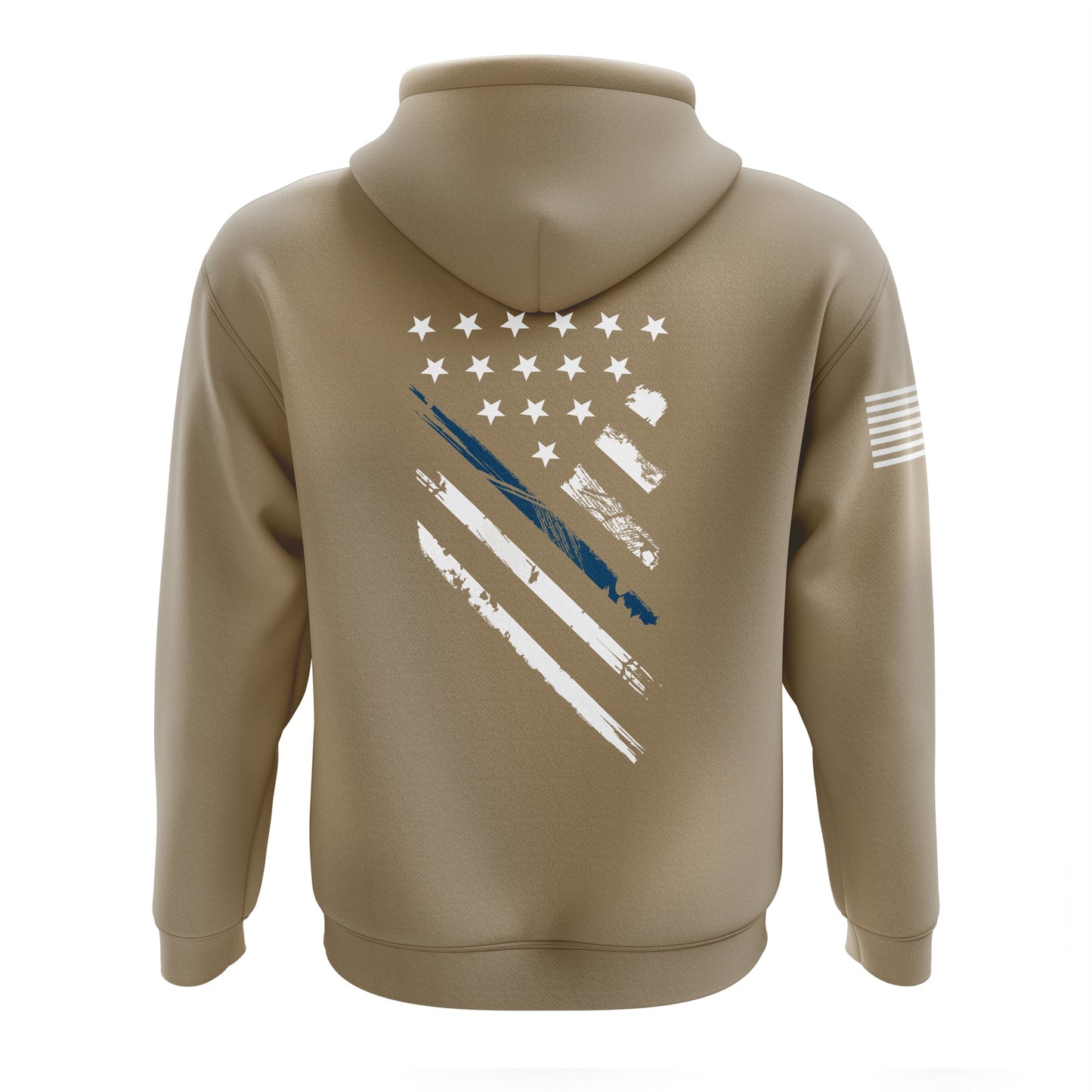 Blue Line Crest Flag