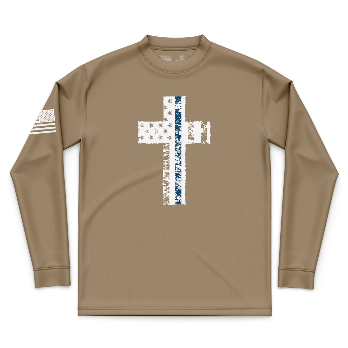 Cross Flag Blue Line