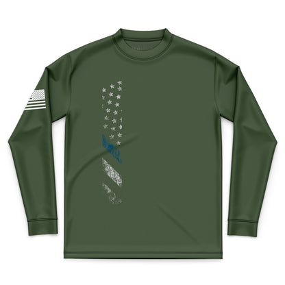 Glory Stripe Blue Line