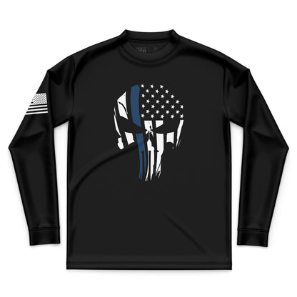 Punisher Flag Blue Line