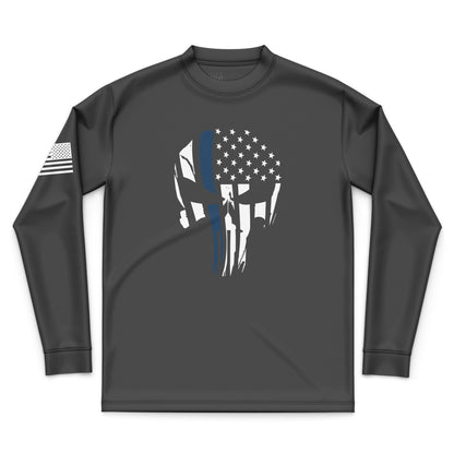 Punisher Flag Blue Line