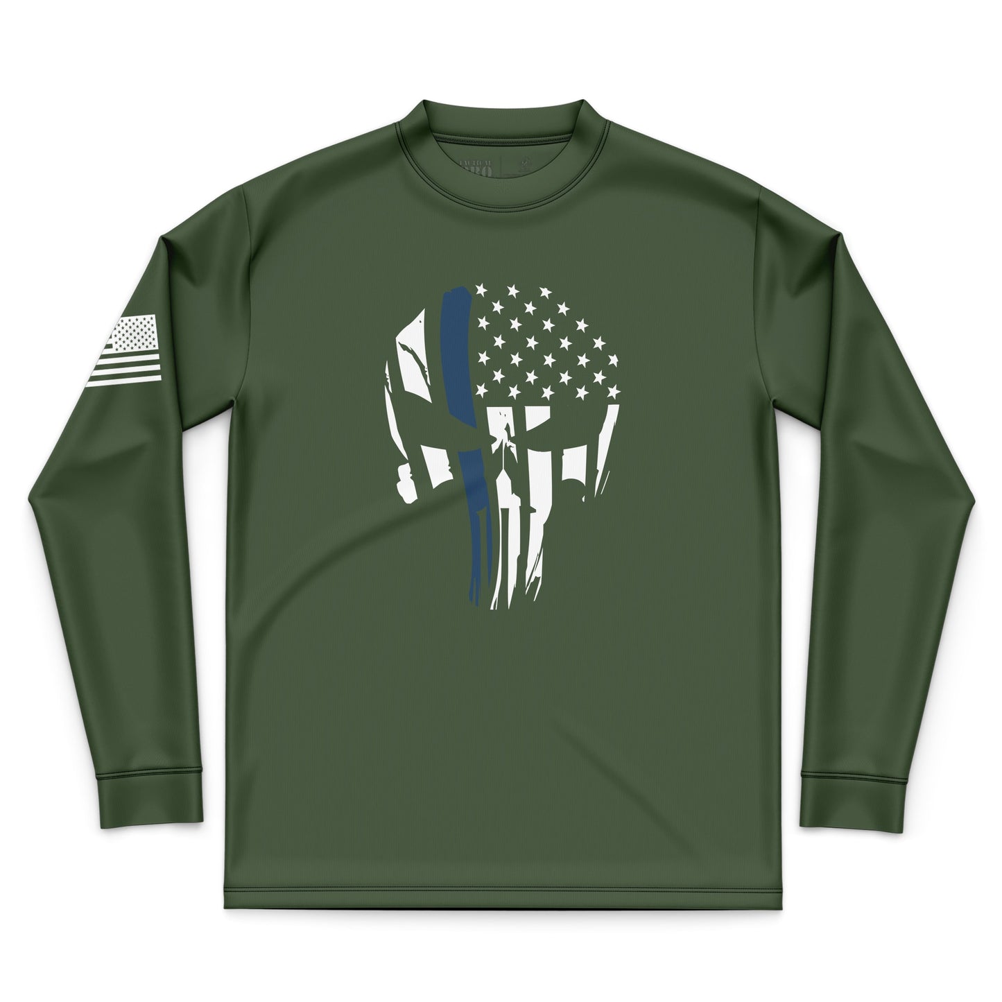 Punisher Flag Blue Line
