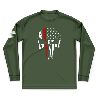 Punisher Flag Red Line