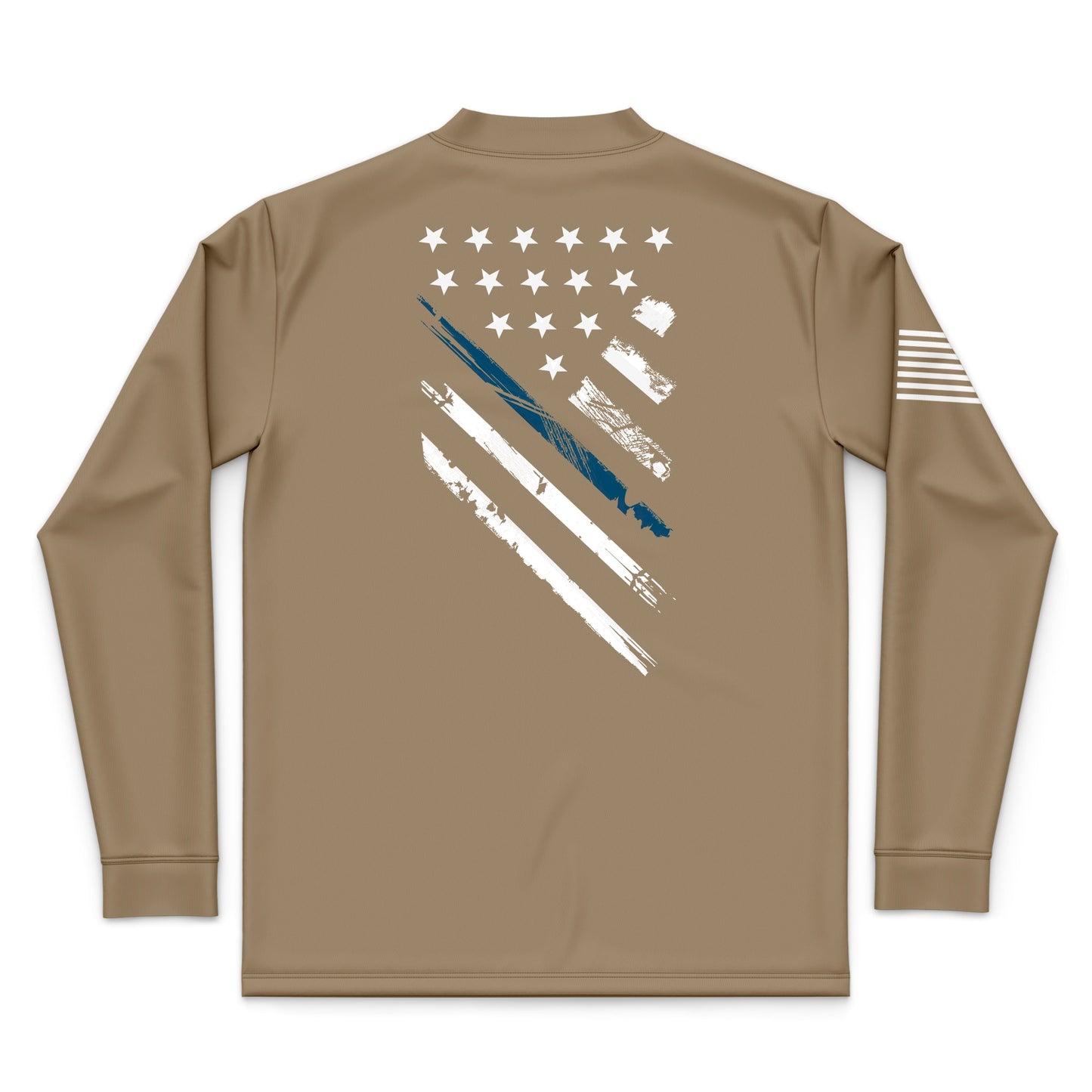 Blue Line Crest Flag